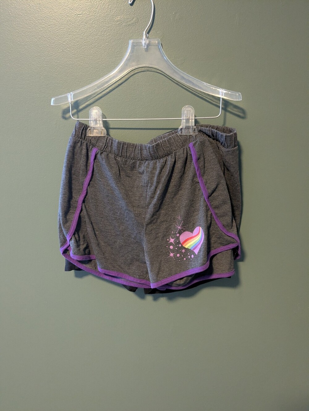 Black And Gray Shorts
